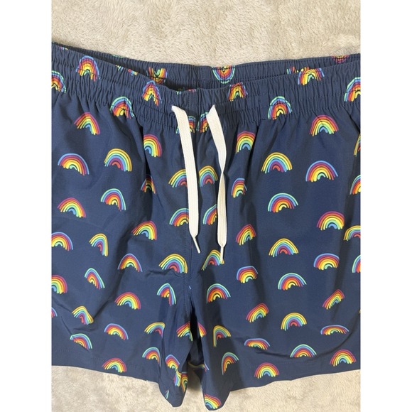 Chubbies The Rainbow Roads Classic Swim Trunks Mens Size Large Swim Shorts - Picture 2 of 11
